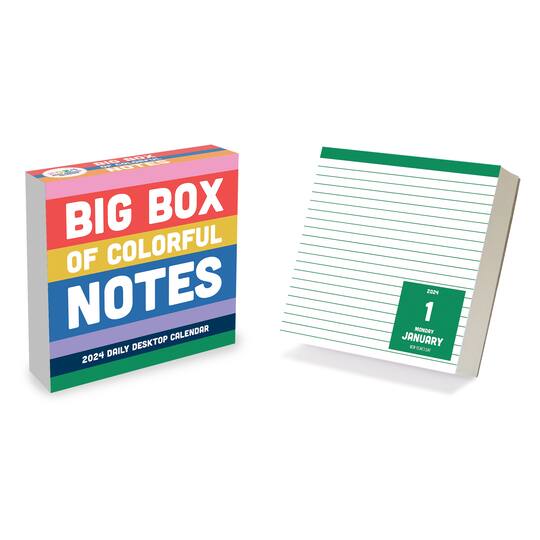 TF Publishing 2024 Big Box of Notes Daily Desktop Calendar